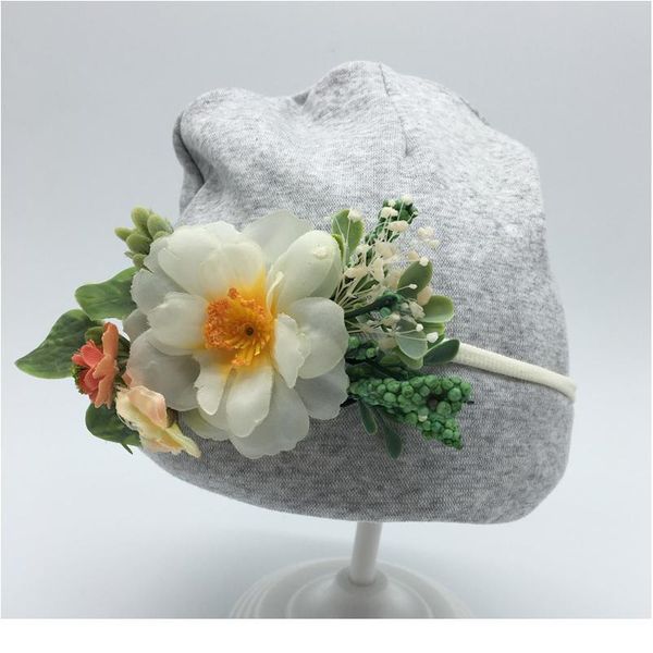 

baby flower hair band floral flower crown newborn baby elastic headband garland pgraphy hair accessories flowe qylbcb