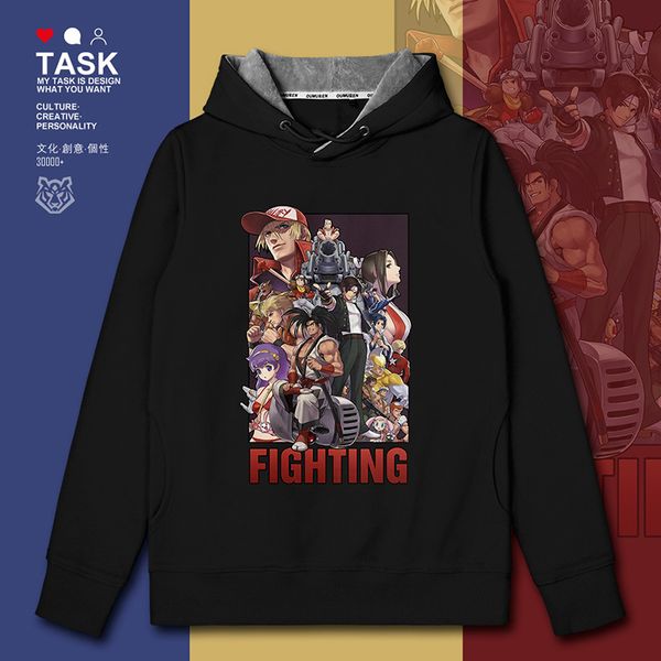 

task fighting boxing king role family p game surrounding hooded sweater men and women fashion hoodie 0009