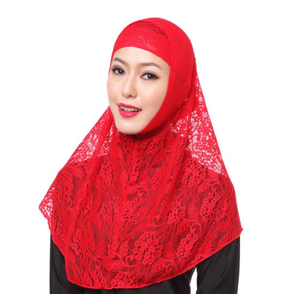 

muslim cap, lace two piece set hs105