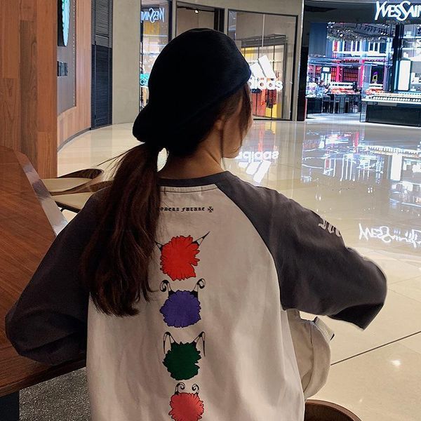 

european goods will edition exceed fire long sleeve t pity woman 2019 early autumn easy printing jacket1, White;black