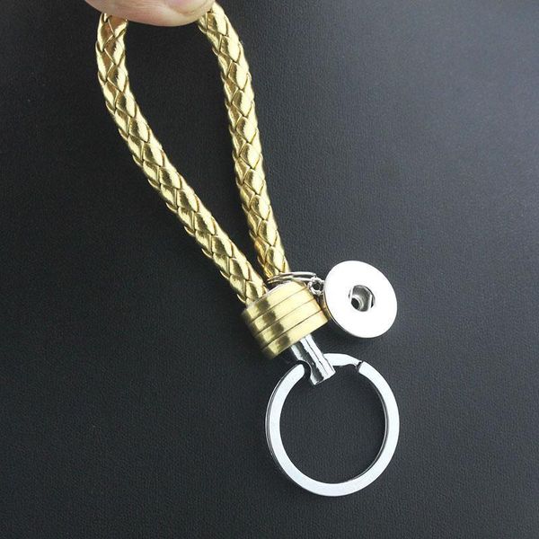 

20 colors keychains man pu leather 1 button metal snap button jewelry keyring keychain (fit 18mm 20mm snaps) k215 watches women q bbyorw
