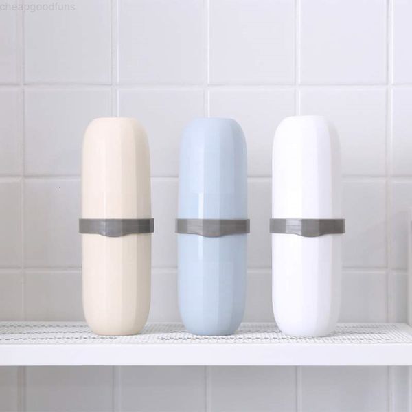 

wash cup portable suit toothbrush toothpaste finish outdoor travel storage box mug bathroom products