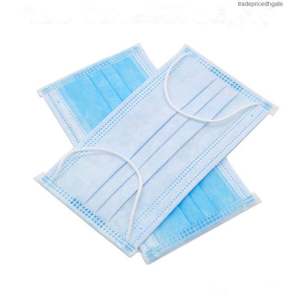 

layers 3 face sale disposable stockdust-proof in mask simple comfortable facial protective cover masks ing