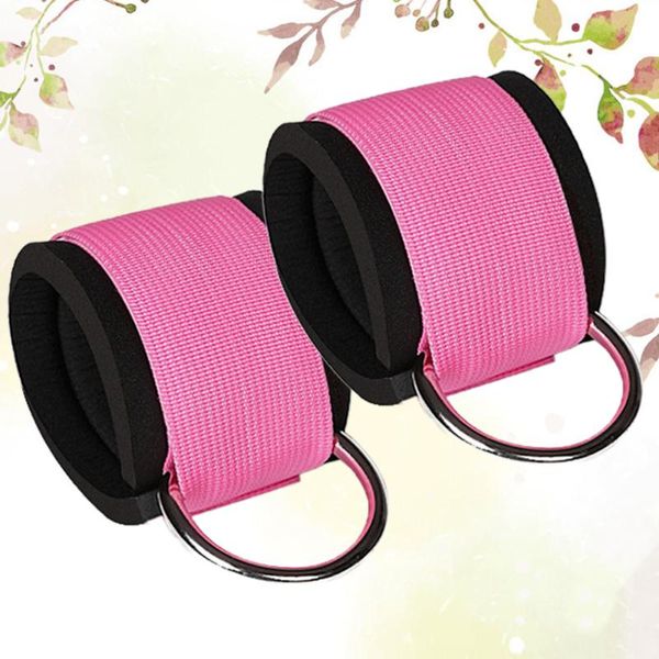 

resistance bands 1 pair sports binding leg buckle fitness training equipment foot rings portal frame hip strength trainer ankle tension rope