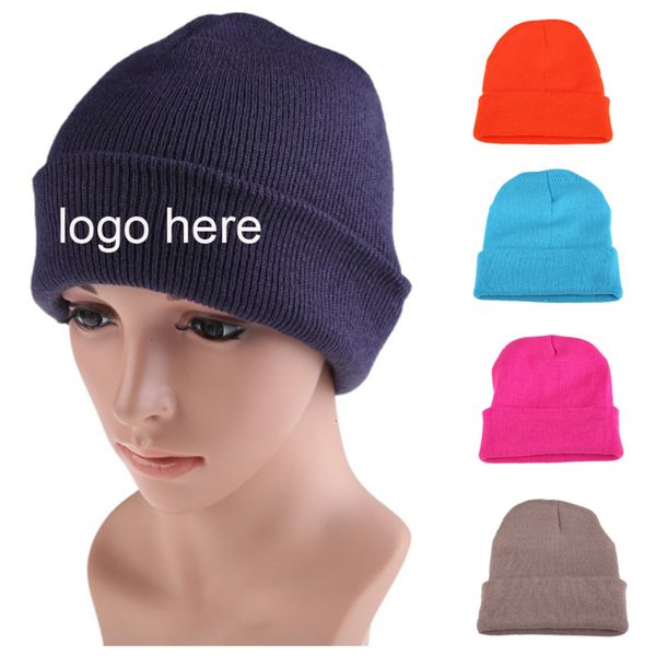 

with style new acrylic custom knit beanie cap all kind of color g9nqtklj