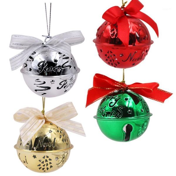 

4pcs christmas bell bell pendant christmas hanging jingle for gift showcase mall1