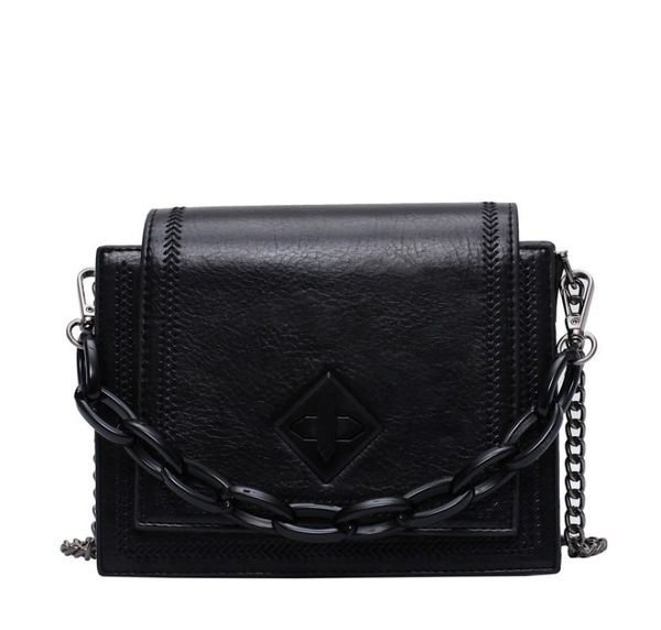 

small crossbody bags for women 2021 new vintage pu leather hand bag chain shoulder bag ladies handbags