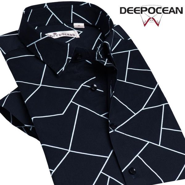 

short sleeve shirt male slim fit trend leisure handsome men inch boys youth half sleeve shirt1, White;black