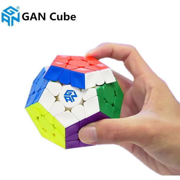 

gan magnetic megaminxeds magic speed ​​cube natkerless professional gans магниты 12 сторон головоломки кубики развивающие игрушки для детей, Black;red