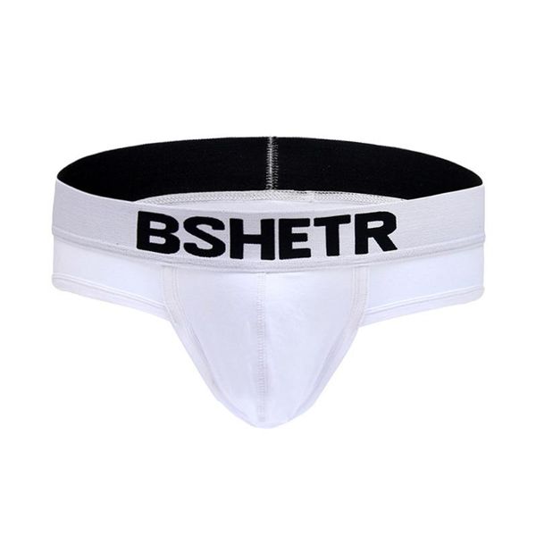 

man breathable comfy cotton underwear bulge pouch low-rise thong t-back g-string men's underwear cotton low-waist solid color, Black;white