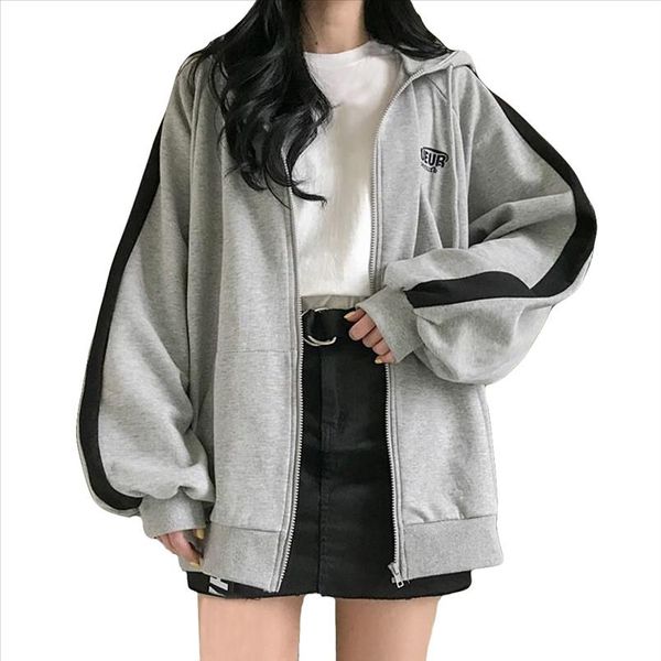 

chamsgend womens clothing jacket fashion sweet womens coat long sleeve color stitching autumn women jacket winter coat, Black;brown