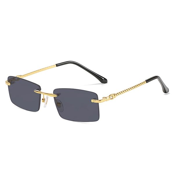 

79% off new male fried dough twist, frameless sunglasses, lady's tide frame, optical frames, glasses., White;black