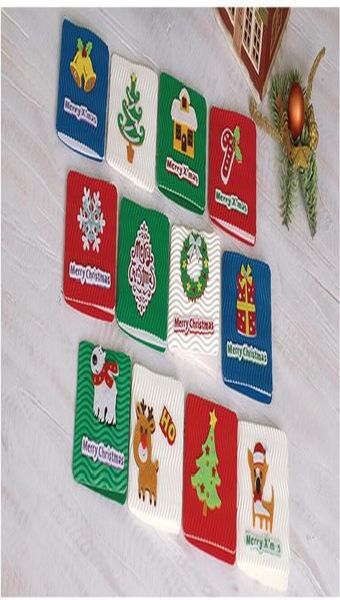 

eno greeting cute mini christmas card kids gift message card handmade christmas small greeting card n envelope wmtygv