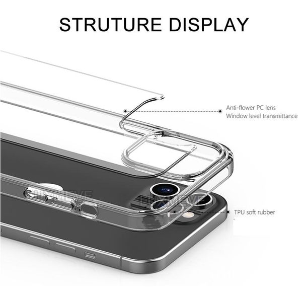

ultra thin clear sile case for iphone 12 11 pro xs max x xr soft tpu cover for ipho bbydpg