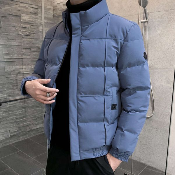

2020 new autumn and winter men's leisure cotton padded jacket, Black