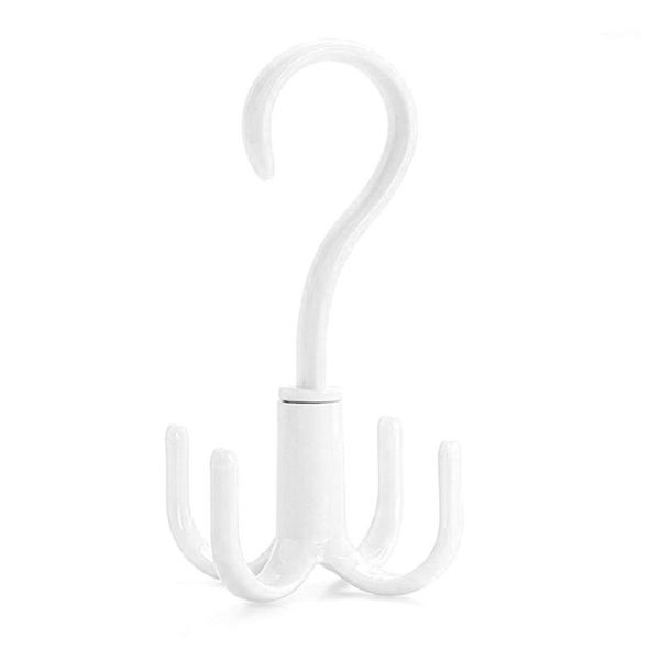 

hooks & rails aotu 360 degrees rotated 4 plastic handbag clothes ties bag holder shelf hanger hanging rack storage organizer hooks1