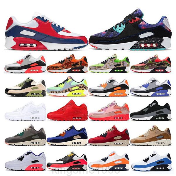 

2019 new men womens shoes classic 90 men and women casual shoes sports trainer soft cushion surface breathable sports shoes yujd, Black