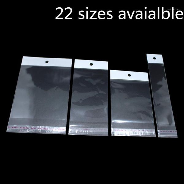 

storage bags 200pcs/ lot clear soft plastic opp poly bag for jewelry crafts small gift retail package pouch wig wrapping supplies1