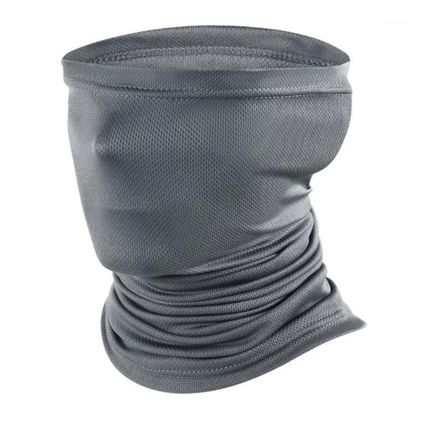 

cycling caps & masks mesh ice fishing face cover neck gaiter riding scarf windproof multipurpose bandanas breathable muffle 10 colors, Black