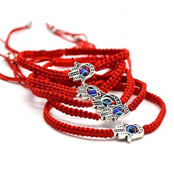 

factoryylmtstring eye braided bracelet rope red evil handmade charm bracelets for women bring you lucky peaceful adjusta