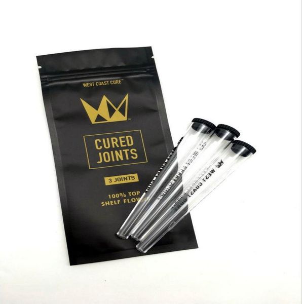 

3 суставов 1 сумка prroll prroll preroll упаковка west cure trucs новейшая упаковка pret-roll coast coast created jonit пластиковые пробирки