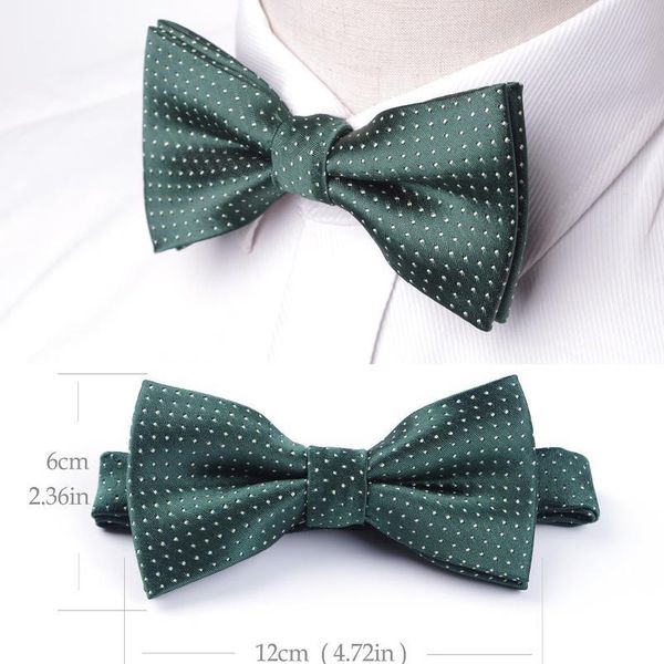 

28 style men formal commercial gentleman bow tie butterfly cravat bowtie male solid color marriage bow ties for m qylfxu, Black;gray