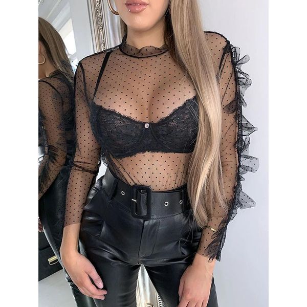 

ladies women blouse evening round neck fashion pullover nightclub, White