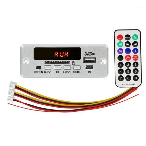 

& mp4 players aruimei bluetooth5.0 mp3 decoding board module wireless car usb player sd card slot / fm remote board1