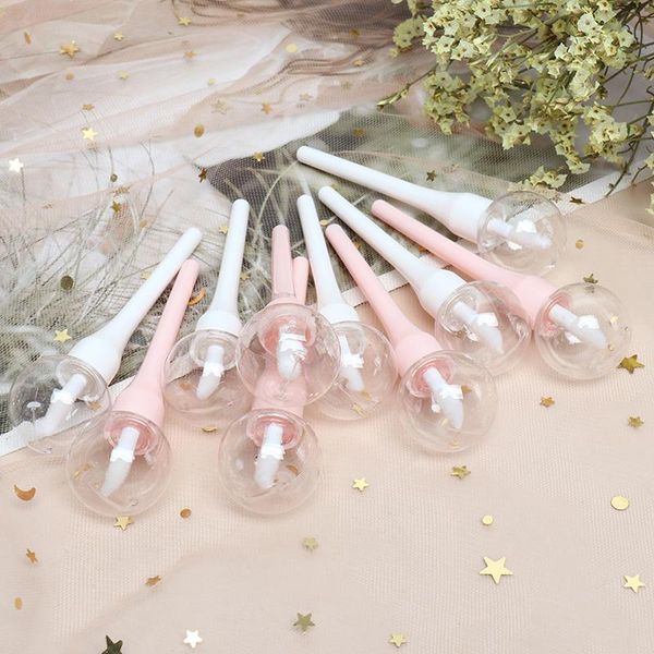 

5pcs 6ml lollipop empty lip gloss tube mini refillable bottles lips bottle