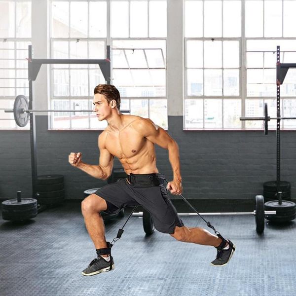 

resistance bands set exercise anchor straps fitness workout band rope1