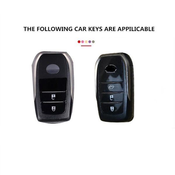 

для toyota miral fortuner rav4 highlander crown kear chard carber fire case case case устойчива к царапинам клавиша крышки корпус h bbyhjp