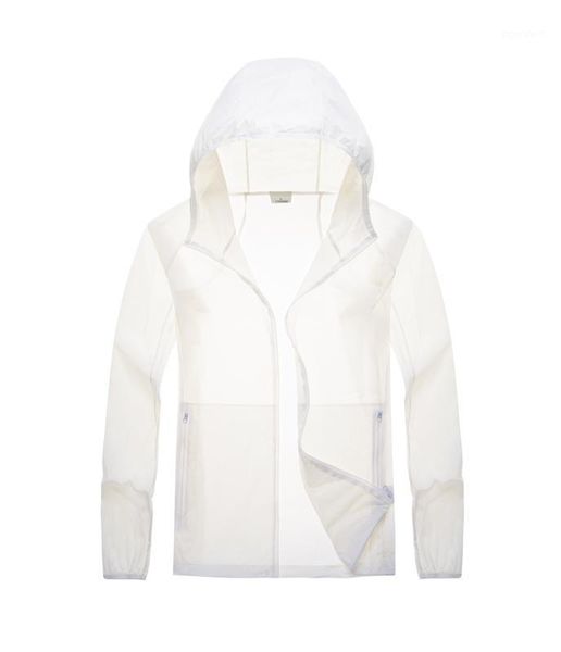 

recommended 2020 summer lovers new waterproof thin quick-drying uv sunscreen clothing 96% nylon material windbreaker jacket men1, Black;brown