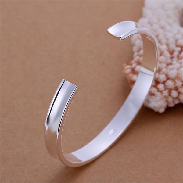

fashion open women wedding party silver color jewelry classic bangle bracelet jewelry gift b078 h sqckrv, Black