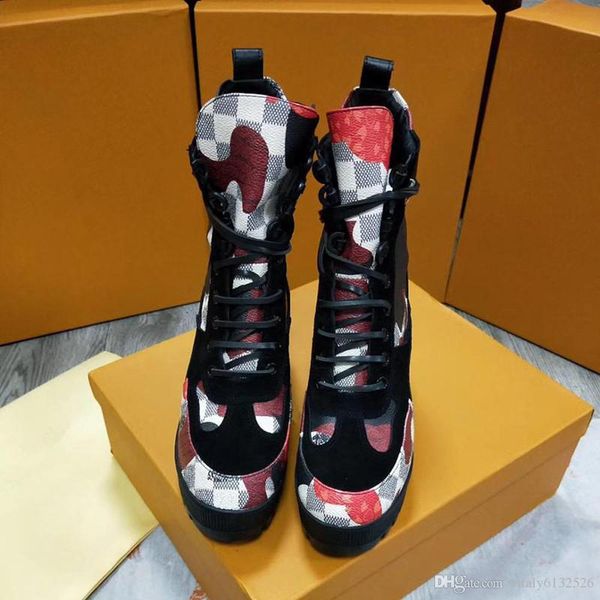 

2017 новый дизайн роскошные высокое качество натуральные кожа сапоги женщины мода повседневная удобная зимняя теплый мартин сапоги, Black