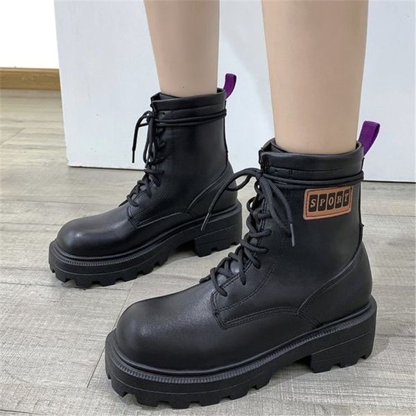 

2021 new female boots autumn wholesale incomes down the bottom to skid wear comfortable proof water women's c0gh, Black