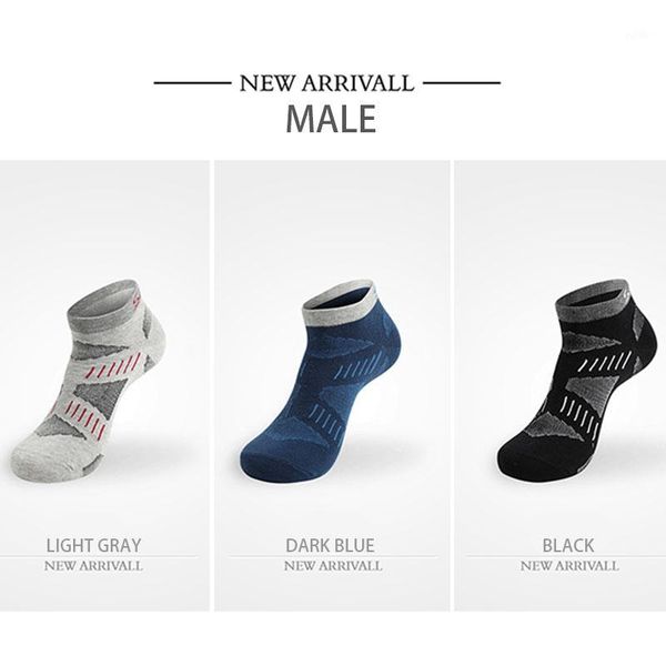 

men women quick dry outdoor sports cycling socks anti-bacteria and odor removal athletic yoga socks ss1, Black