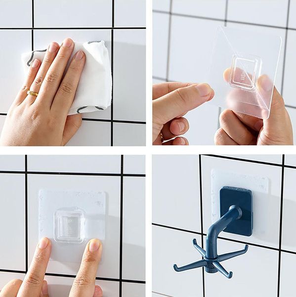 

2pcs creative kitchen gadgets accessories bath hook wall mounted 360 rotating coat hang home decoracion shelf storage hooks wmtxoc