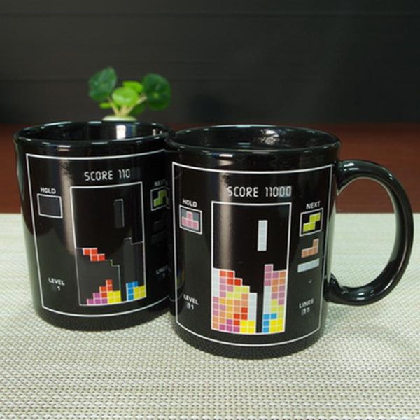 

1pc creative the new battery strip design heterotherm mug discoloration in heat milk coffee cup students novel gift send friend wmtnaz