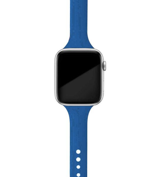 

slim strap for watch band 40mm 44mm 38mm 42mm soft sport silicone belt correa wrsit bracelet iwatch series 3 4 5 wmtcux, Black;brown