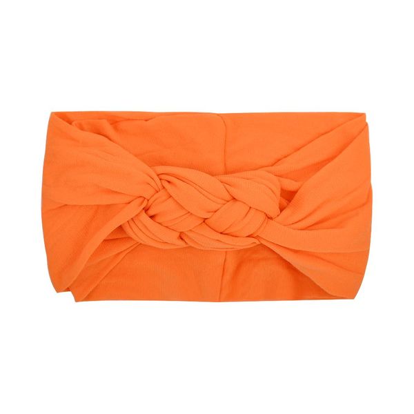 

20 colors spring autumn cute solid elastic cross headband baby headwear cotton strentch for toddle kids turban hair accessories q sqcaqw