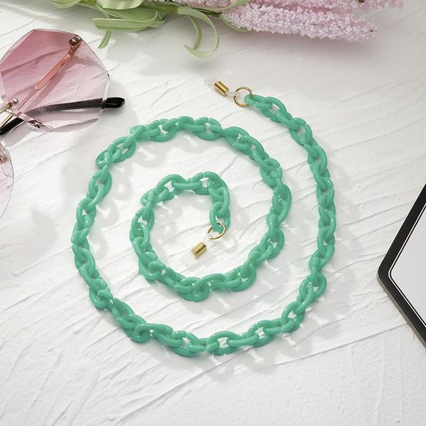 

2021 chic multi color fashion women glasses lanyard acrylic resin sunglasses chain holder glasses accessories 2021 chic h bbyrjg
