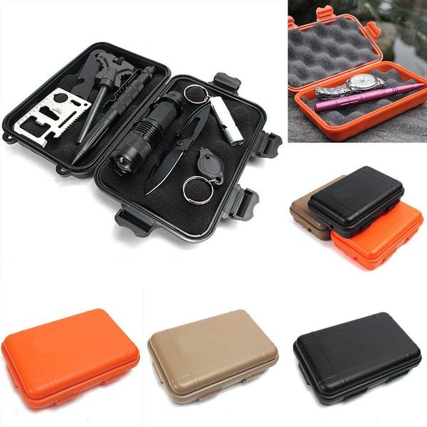 

edc outdoor gear waterproof box storage kayak camp bushcraft survive kit container carry travel fish trunk airtight seal case bbyggi