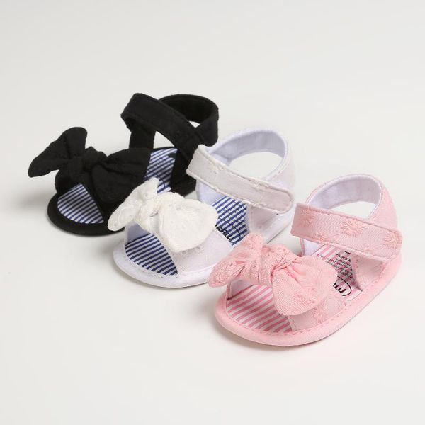 

sandals baby toddler sandal girls girl soft infant summer shoes, Black;red