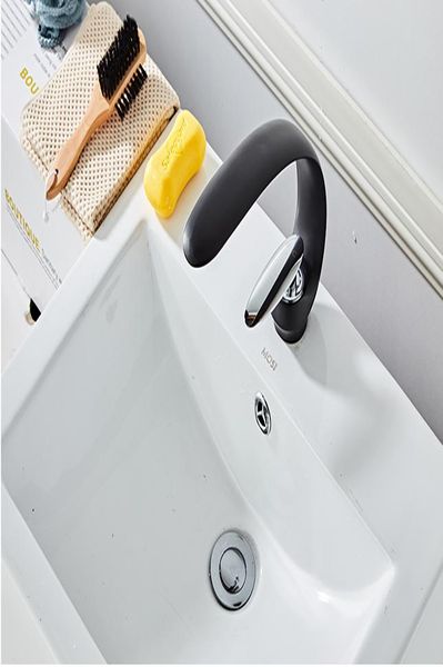 

черные краны бассейна современный смеситель для ванной комнаты крана латунный умывальник кран одно отверстие элегантный кран для ванной 6101