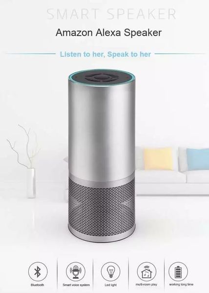 

wireless bluetooth speakers ai intelligent artificial voice control card small audio phone geek type cross-border new