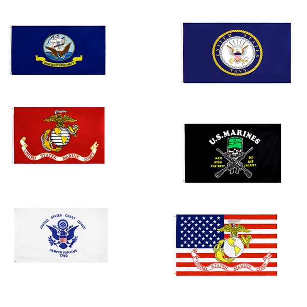 3x5Fts 90x150cm United States Navy Symbol Flag USN Commercio all'ingrosso diretto della fabbrica