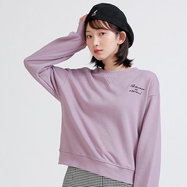 

2021 new sweatpants with a solid female hood kpop pullover winter embroidery gothic streetwear oversize harajuku hoodies feminine b2gu, Black