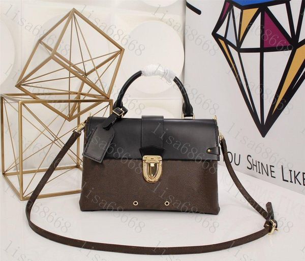 

2020 new women leather handbags female mother package bag hand mother bill of lading shoulder bag women bag+small bag m43125
