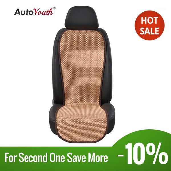 

autoyouth 1pc ice silk breathable seat cushion 4 colour car seat cover summer universal auto covers protector car styling1