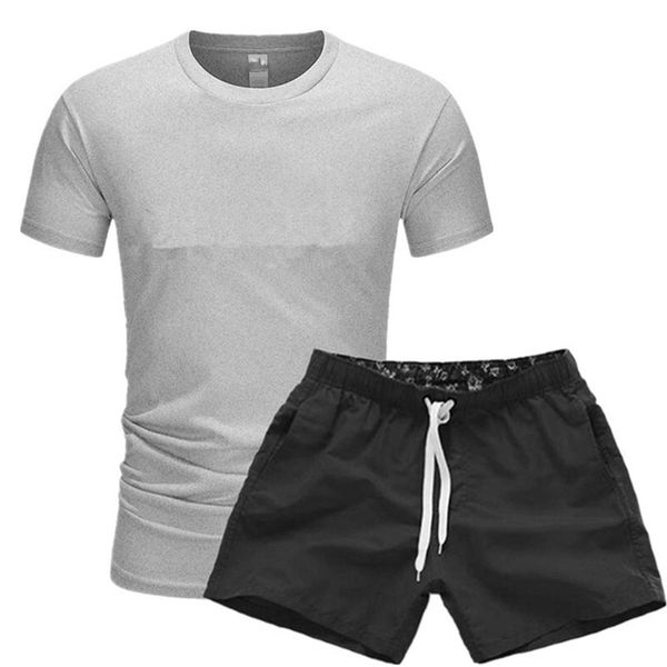 

selling spring autumn men's brand designer luxury sports suit running fashion brand men's designer luxury tracksuitskyujjk, Gray